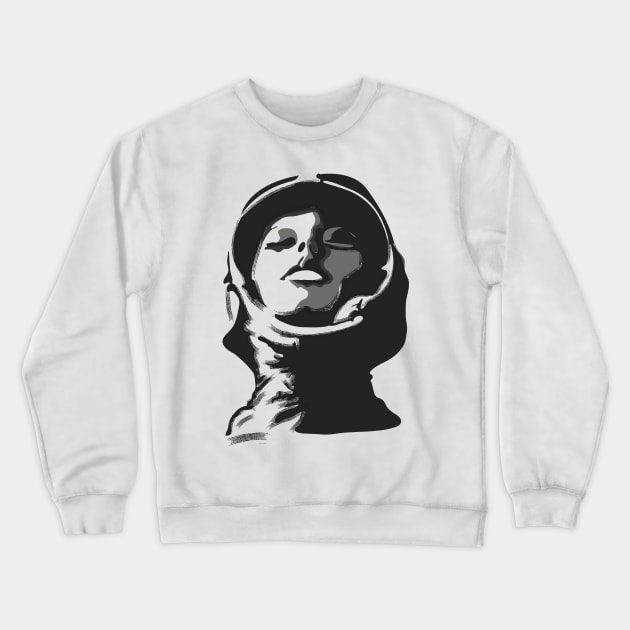 Cosmonaut Crewneck Sweatshirt by nickemporium1